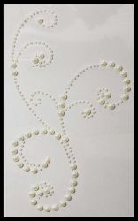 Frilly Flourish - Pearls